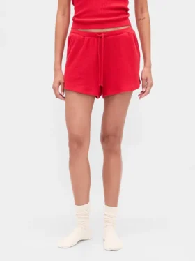 Waffle Pijama Şortları
