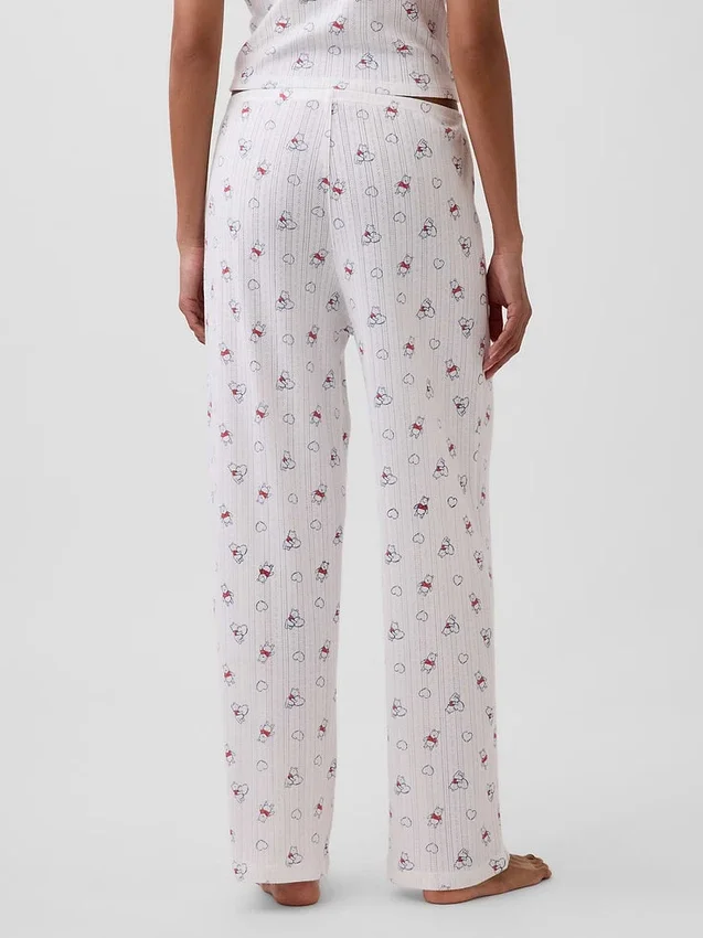 Winnie the Pooh Pointelle Pijama Pantolonları