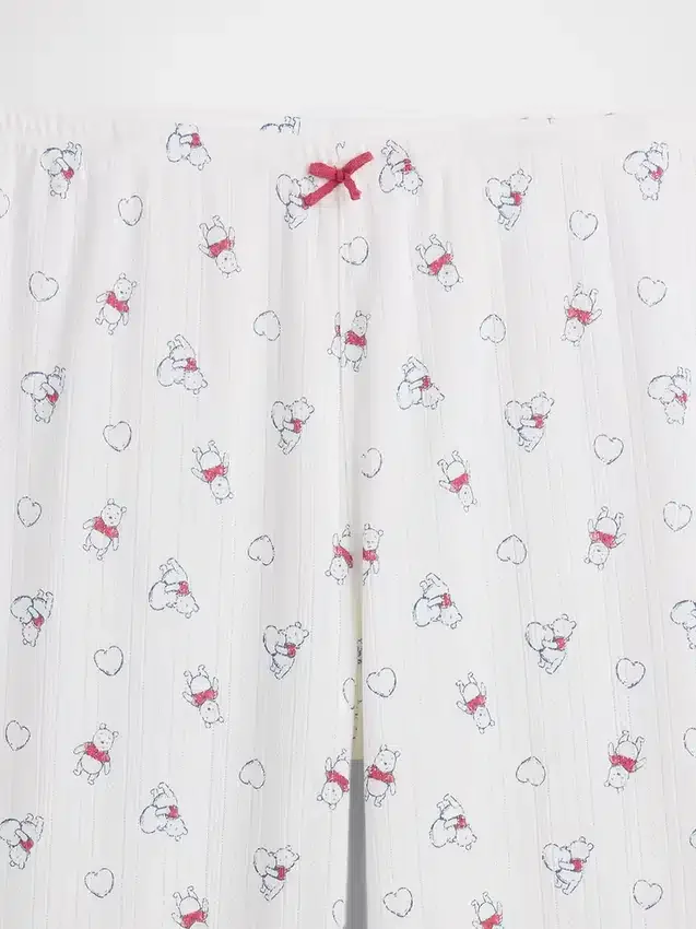 Winnie the Pooh Pointelle Pijama Pantolonları