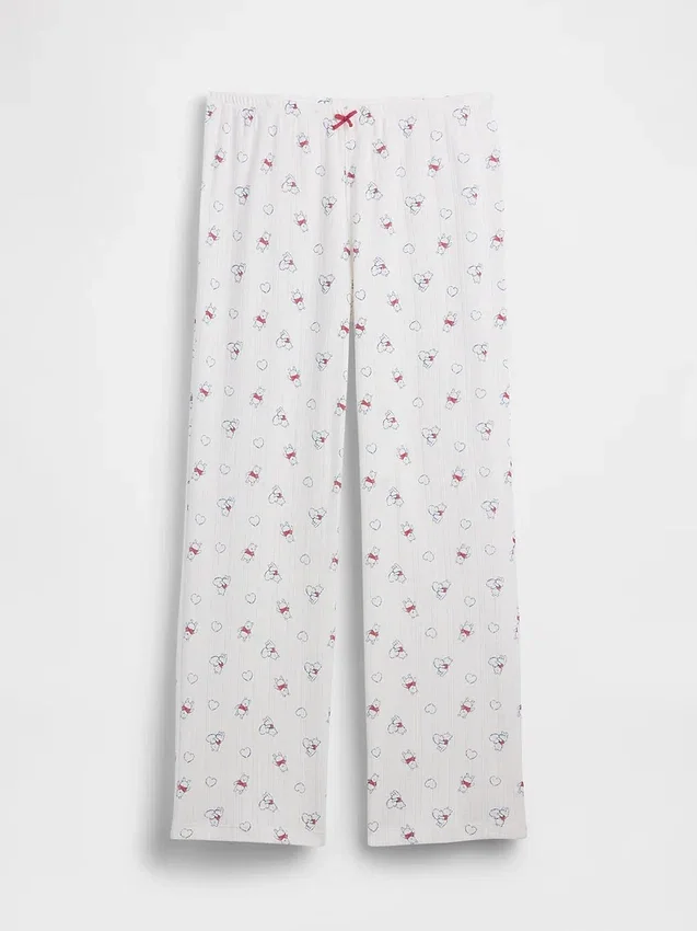 Winnie the Pooh Pointelle Pijama Pantolonları