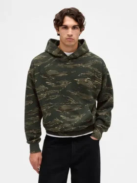 Yetişkin Ağır Kaliteli Oversized Kapüşonlu Sweatshirt