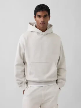 Yetişkin Ağır Kaliteli Oversized Kapüşonlu Sweatshirt