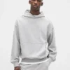 Yetişkin Ağır Kaliteli Oversized Kapüşonlu Sweatshirt