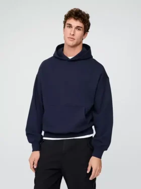Yetişkin Ağır Kaliteli Oversized Kapüşonlu Sweatshirt
