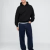 Yetişkin Ağır Kaliteli Oversized Kapüşonlu Sweatshirt