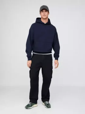 Yetişkin Ağır Kaliteli Oversized Kapüşonlu Sweatshirt