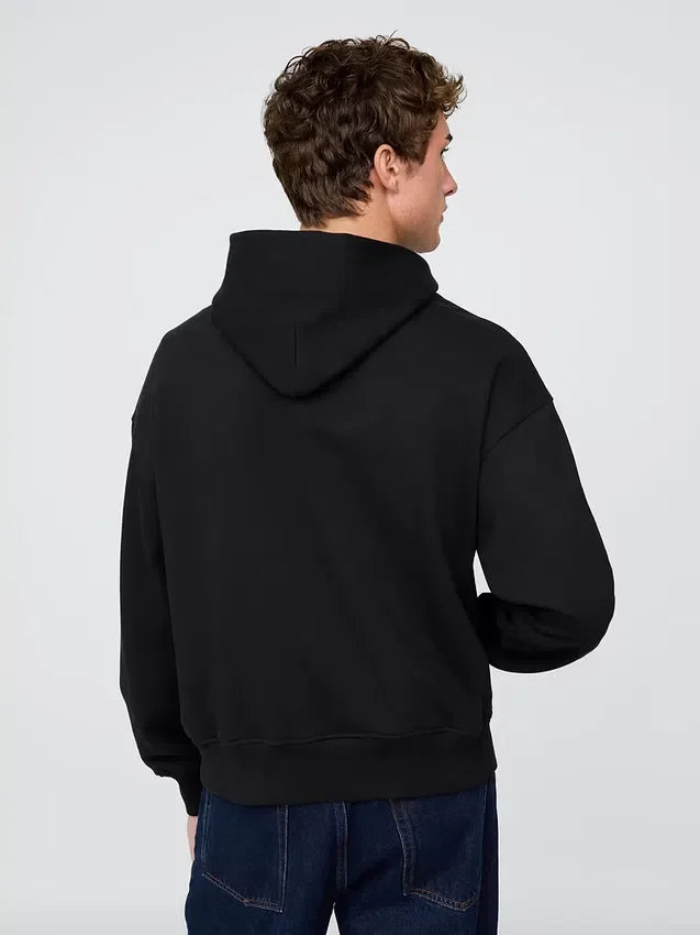 Yetişkin Ağır Kaliteli Oversized Kapüşonlu Sweatshirt