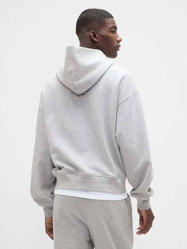 Yetişkin Ağır Kaliteli Oversized Kapüşonlu Sweatshirt
