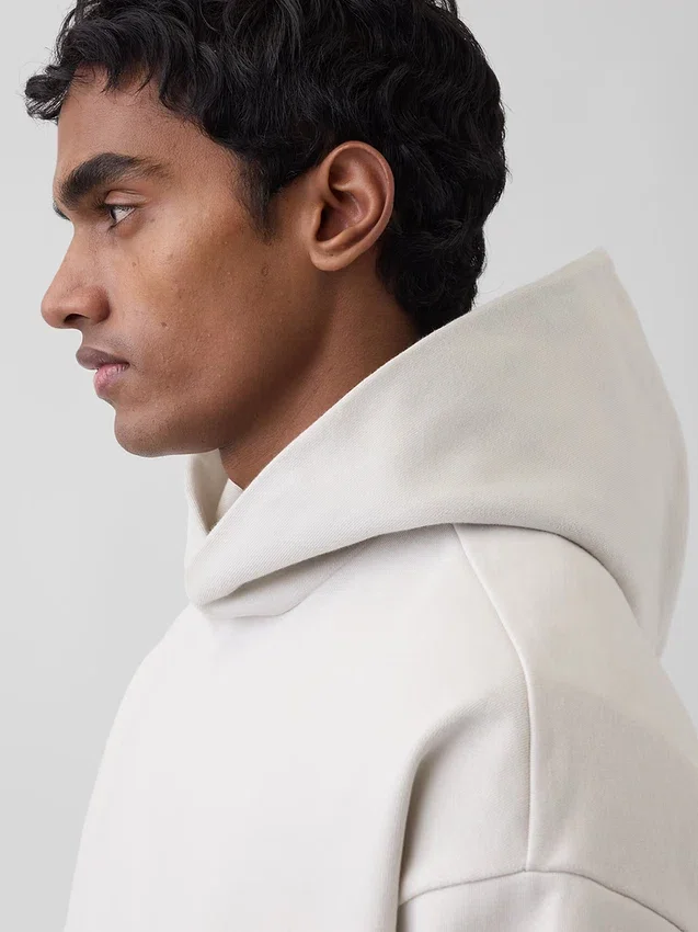 Yetişkin Ağır Kaliteli Oversized Kapüşonlu Sweatshirt