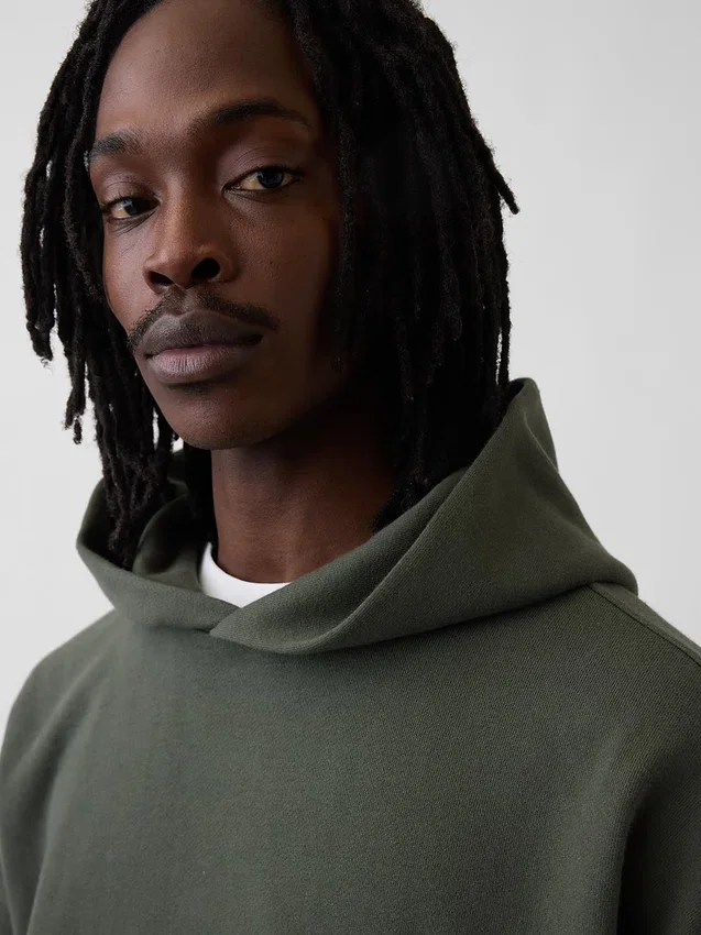 Yetişkin Ağır Kaliteli Oversized Kapüşonlu Sweatshirt