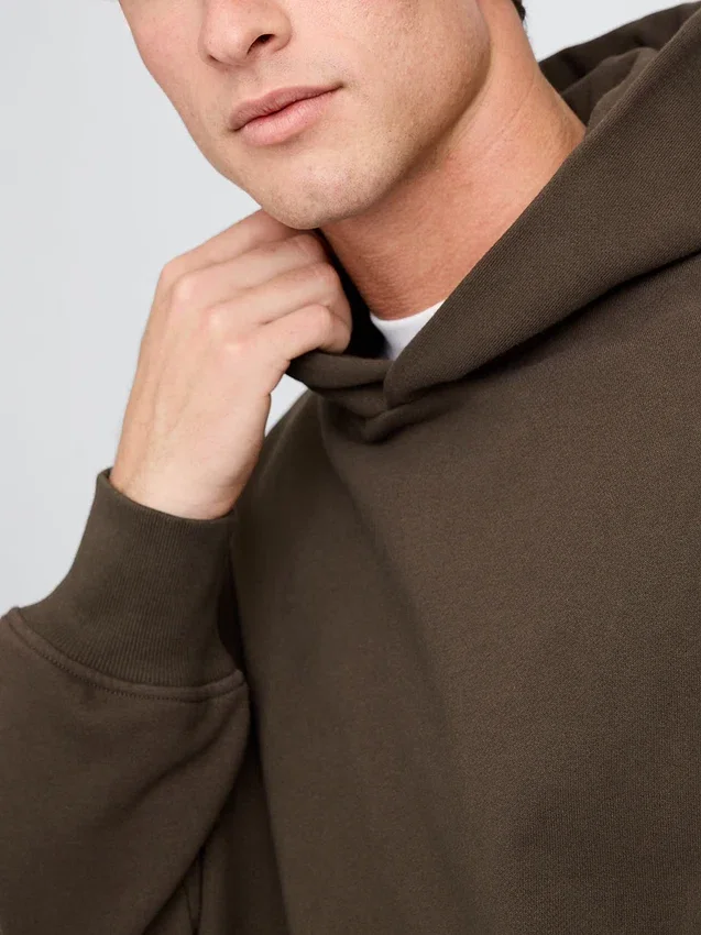 Yetişkin Ağır Kaliteli Oversized Kapüşonlu Sweatshirt