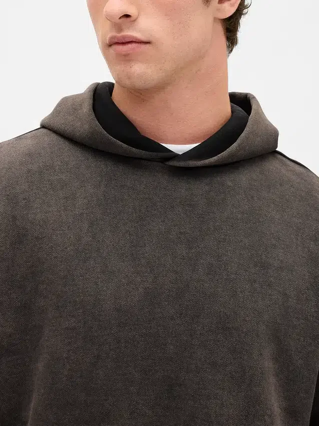 Yetişkin Ağır Kaliteli Oversized Kapüşonlu Sweatshirt