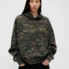 Yetişkin Ağır Kaliteli Oversized Kapüşonlu Sweatshirt