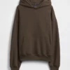 Yetişkin Ağır Kaliteli Oversized Kapüşonlu Sweatshirt
