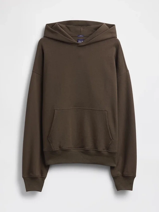 Yetişkin Ağır Kaliteli Oversized Kapüşonlu Sweatshirt