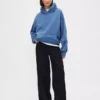Yetişkin Ağır Kaliteli Oversized Kapüşonlu Sweatshirt
