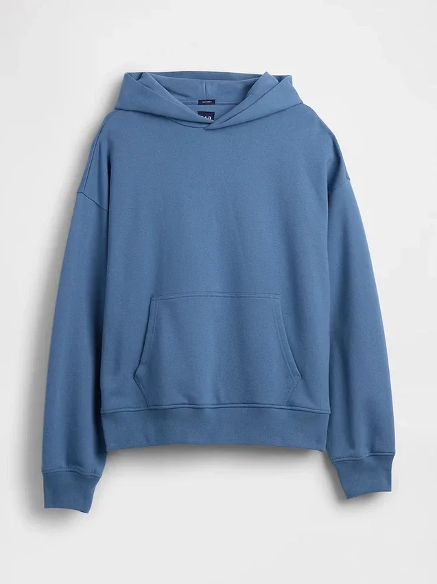 Yetişkin Ağır Kaliteli Oversized Kapüşonlu Sweatshirt