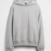Yetişkin Ağır Kaliteli Oversized Kapüşonlu Sweatshirt