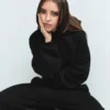 Yetişkin Ağır Kaliteli Oversized Kapüşonlu Sweatshirt