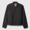 Yetişkin Klasik İkonik Denim Ceket