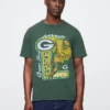 Yetişkin Nfl Green Bay Packers Desenli Tişört