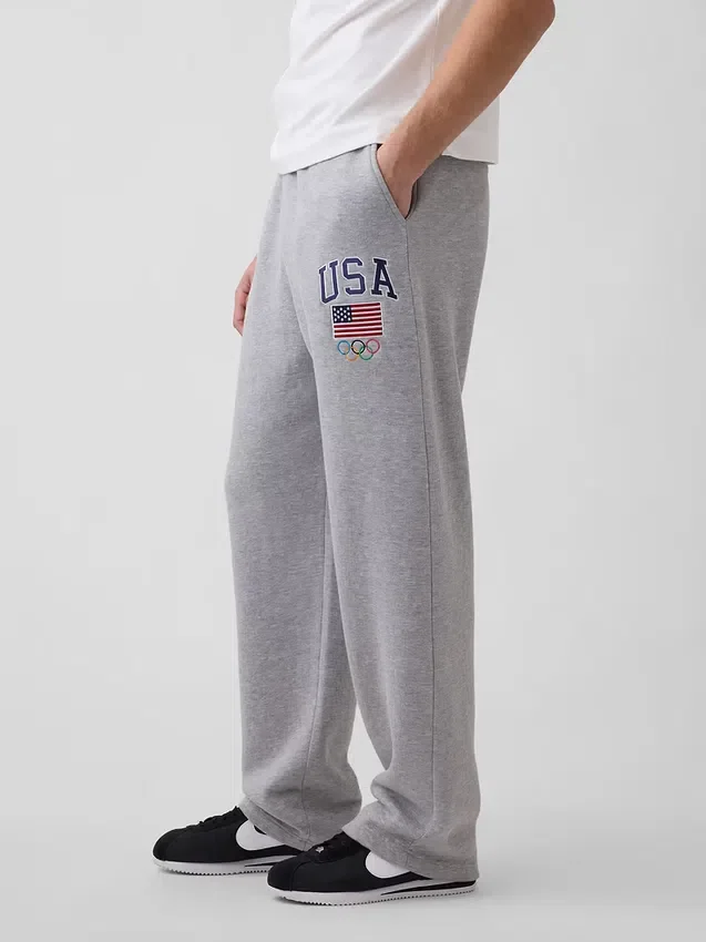 Yetişkin Team USA Ağır Kaliteli Eşofman Altı