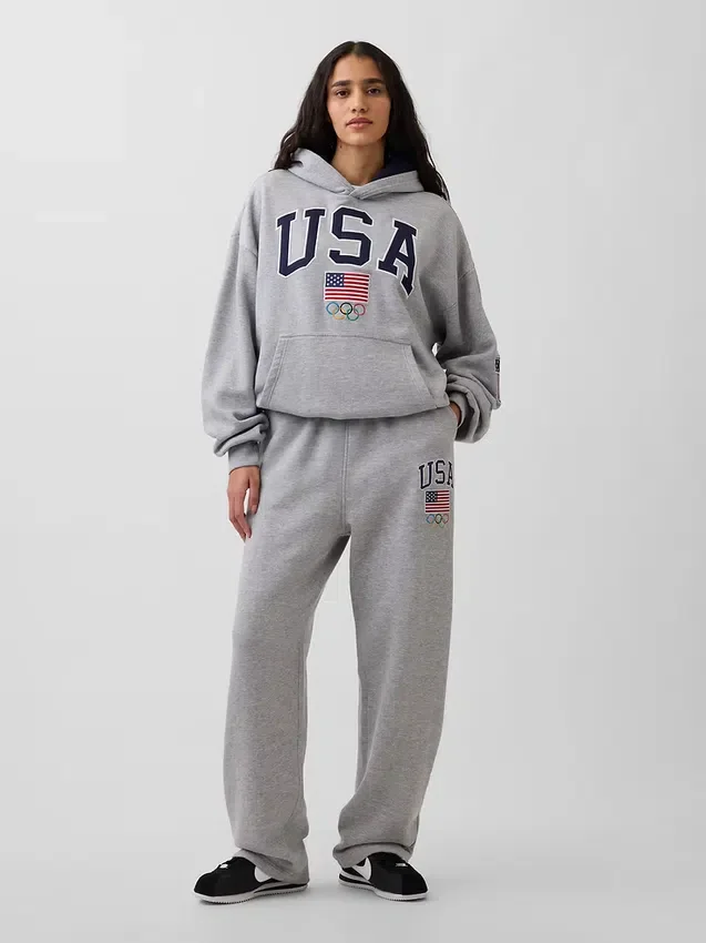 Yetişkin Team USA Ağır Kaliteli Eşofman Altı