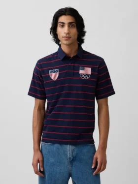 Yetişkin Team USA Polo Tişört