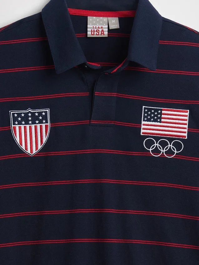 Yetişkin Team USA Polo Tişört