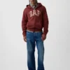 Yetişkin Vintagesoft Arch Logo Fermuarlı Kapüşonlu Sweatshirt
