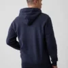 Yetişkin Vintagesoft Arch Logo Fermuarlı Kapüşonlu Sweatshirt