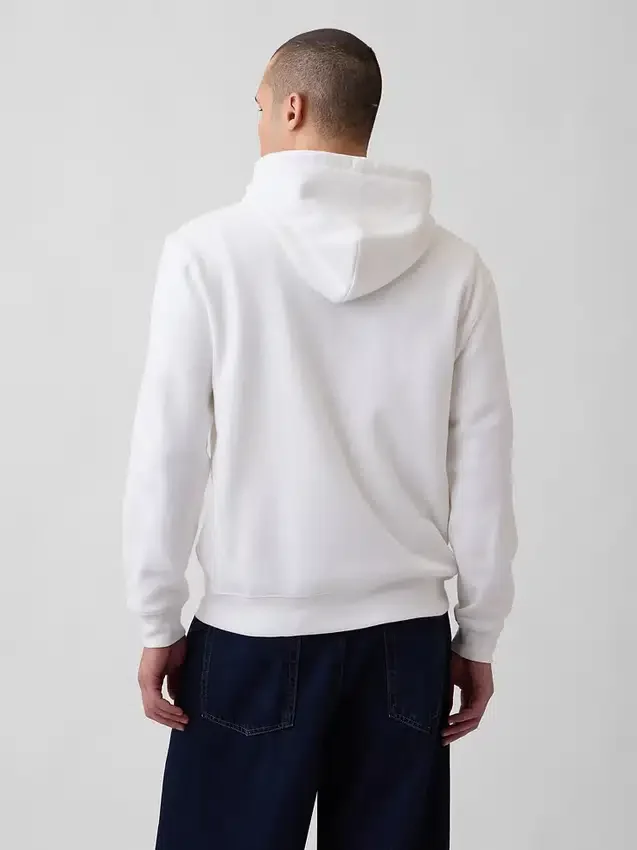 Yetişkin Vintagesoft Arch Logo Fermuarlı Kapüşonlu Sweatshirt