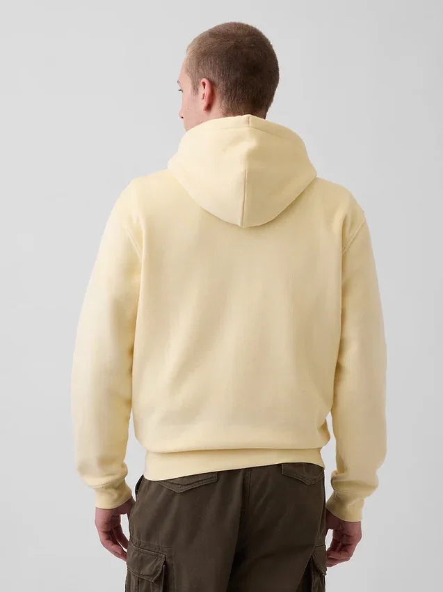 Yetişkin Vintagesoft Arch Logo Fermuarlı Kapüşonlu Sweatshirt
