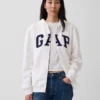 Yetişkin Vintagesoft Arch Logo Fermuarlı Kapüşonlu Sweatshirt