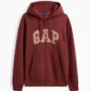 Yetişkin Vintagesoft Arch Logo Fermuarlı Kapüşonlu Sweatshirt
