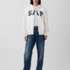 Yetişkin Vintagesoft Arch Logo Fermuarlı Kapüşonlu Sweatshirt