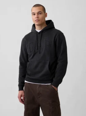 Yetişkin Vintagesoft Arch Logo Kapüşonlu Sweatshirt