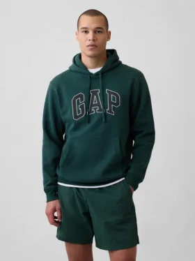 Yetişkin Vintagesoft Arch Logo Kapüşonlu Sweatshirt