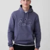 Yetişkin Vintagesoft Arch Logo Kapüşonlu Sweatshirt