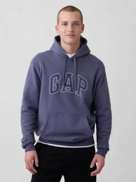 Yetişkin Vintagesoft Arch Logo Kapüşonlu Sweatshirt