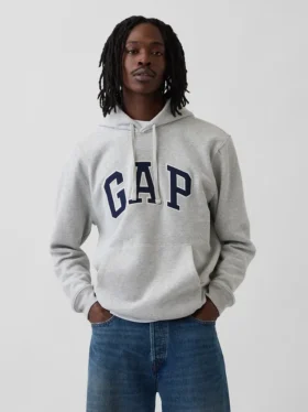 Yetişkin Vintagesoft Arch Logo Kapüşonlu Sweatshirt