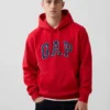 Yetişkin Vintagesoft Arch Logo Kapüşonlu Sweatshirt