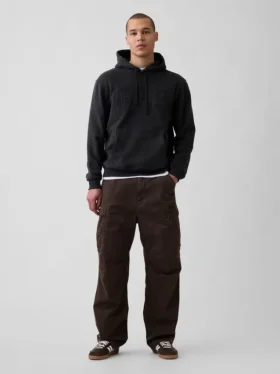 Yetişkin Vintagesoft Arch Logo Kapüşonlu Sweatshirt