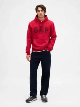Yetişkin Vintagesoft Arch Logo Kapüşonlu Sweatshirt