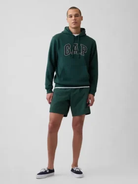 Yetişkin Vintagesoft Arch Logo Kapüşonlu Sweatshirt