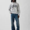 Yetişkin Vintagesoft Arch Logo Kapüşonlu Sweatshirt