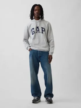 Yetişkin Vintagesoft Arch Logo Kapüşonlu Sweatshirt
