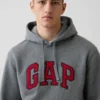 Yetişkin Vintagesoft Arch Logo Kapüşonlu Sweatshirt