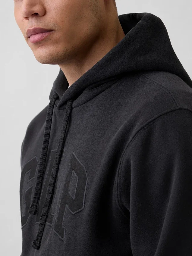 Yetişkin Vintagesoft Arch Logo Kapüşonlu Sweatshirt