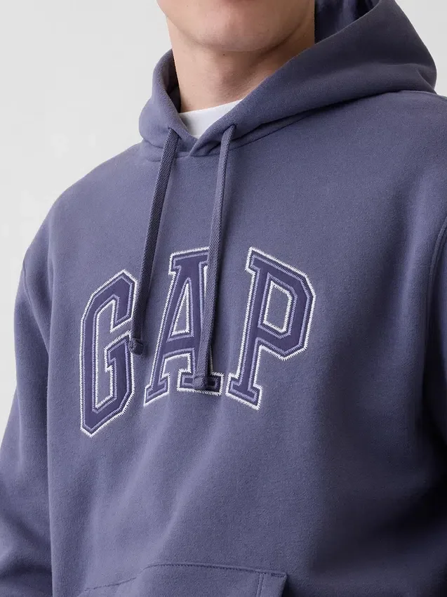 Yetişkin Vintagesoft Arch Logo Kapüşonlu Sweatshirt